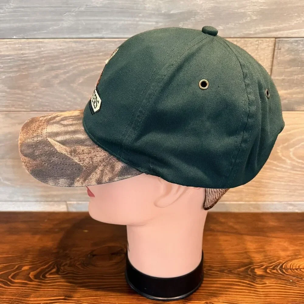 BUCKMASTERS Hat‎ Camo Adjustable Cap Deer Hunting Green Vintage